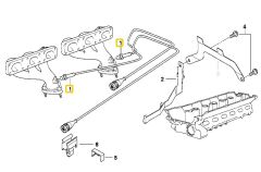 BMW E36 E38 VE E39 M52 MOTOR HELLA OKSİJEN SENSÖRÜ 11781427884