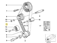 BMW M40 MOTOR GATES TRİGER KAYIŞI 11311734608