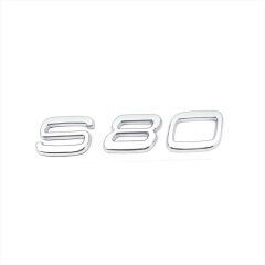 VOLVO S80 YAZI BAGAJ YAZISI LOGO AMBLEM