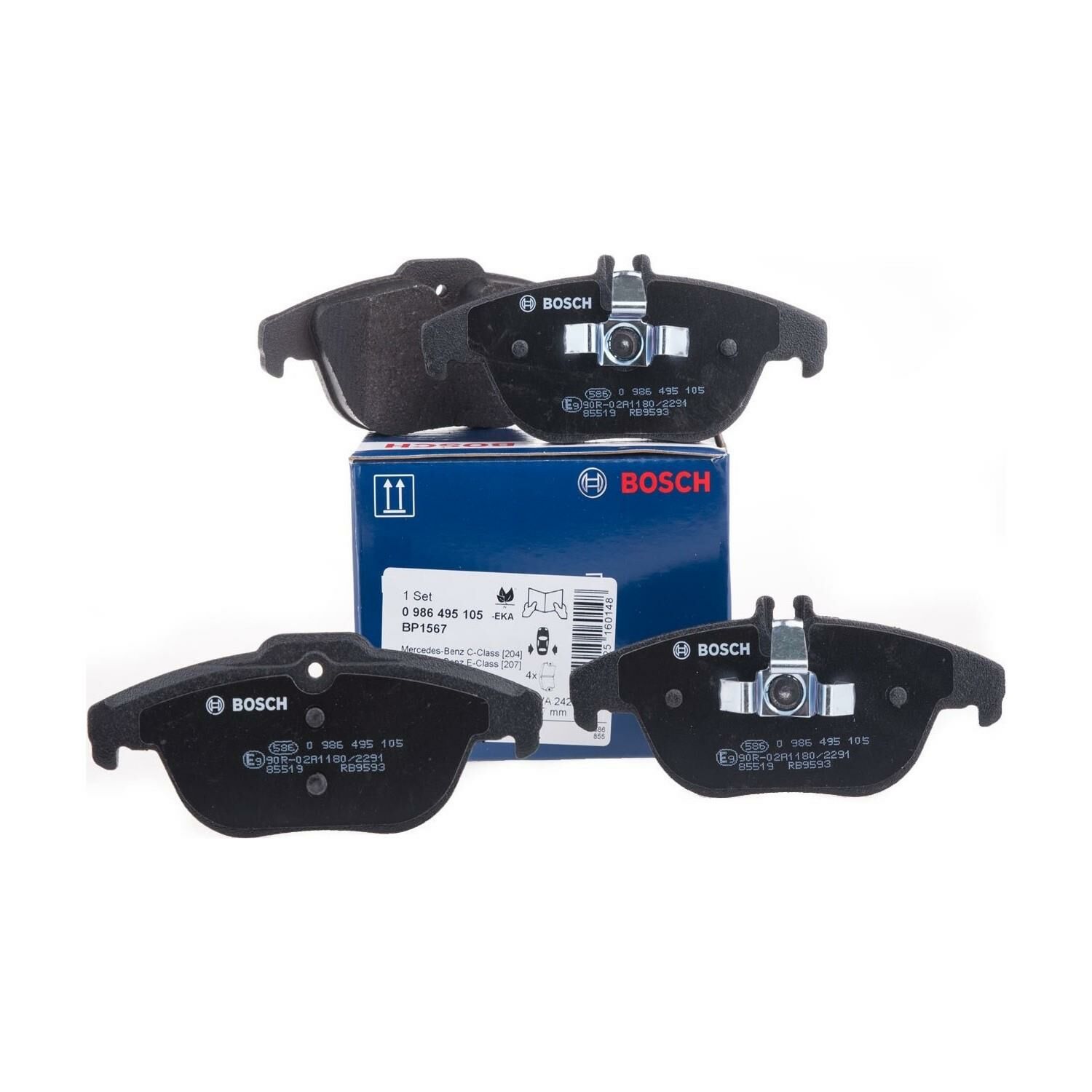 FREN BALATASI VW TOUAREG V6 ÖN BREMBO 17 PR-1LE BOSCH 7L6698151E