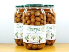 Doğal Kırma Siyah Zeytin 600G Cam Kavanoz