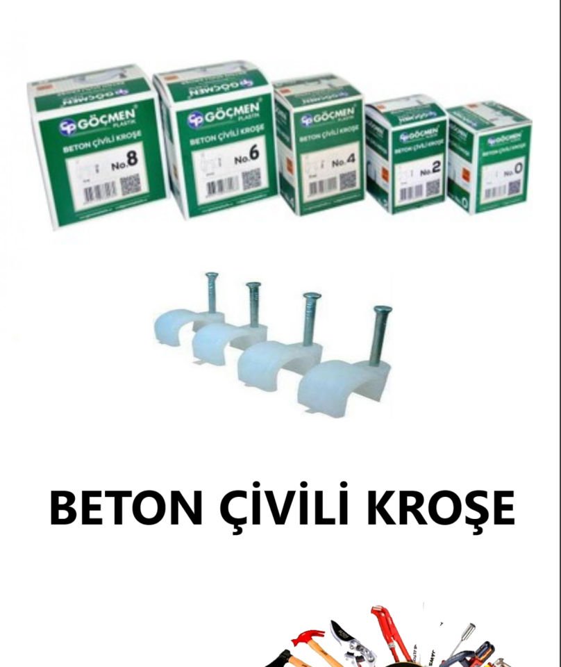 BETON ÇİVİLİ KROŞE NO.7