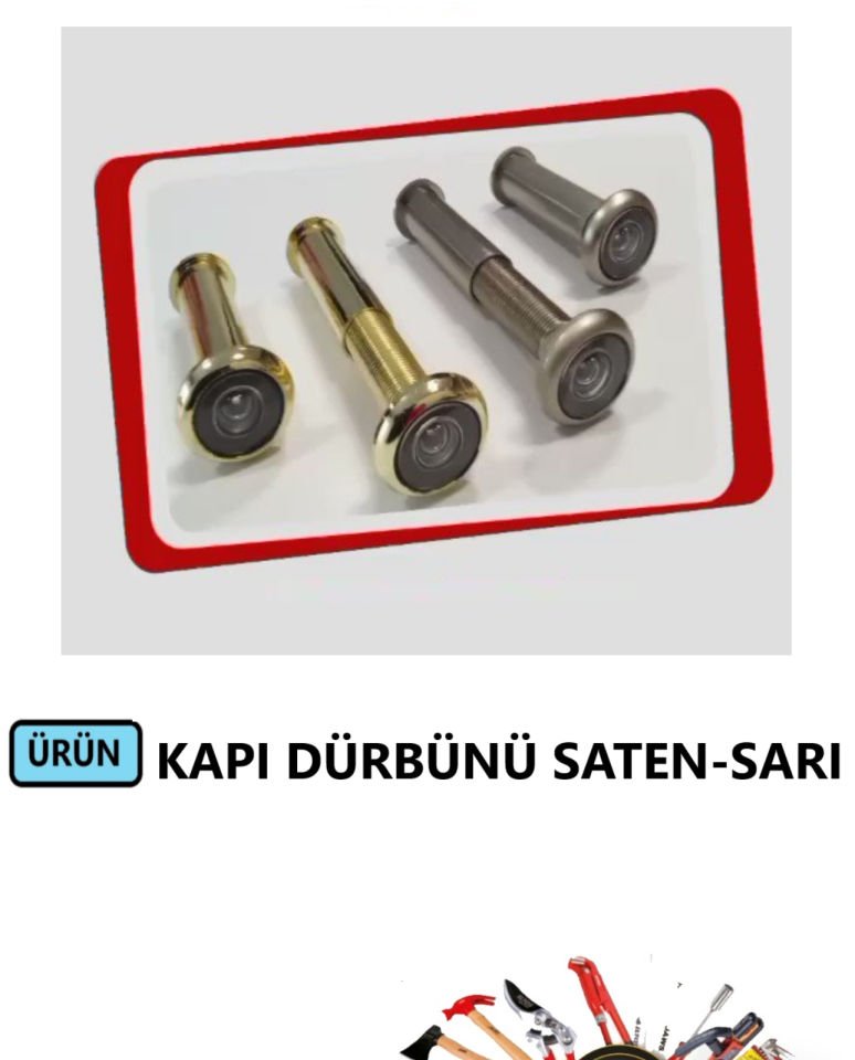 KAPI DÜRBÜNÜ 180 D 50-75 MM SATEN