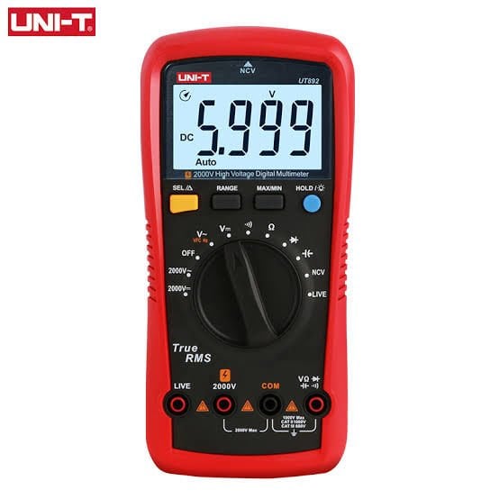 UT892 2000V AC/DC Yüksek Gerilim Dijital Multimetre