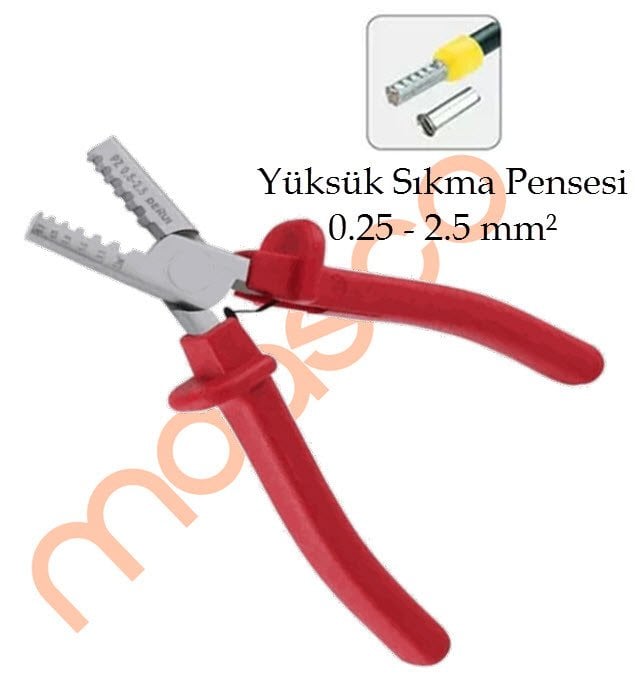 YYT-22 Yüksük Sıkma 0.5-2.5