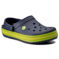 CROCS CROCBAND NAVY VOLT GREEN LEMON