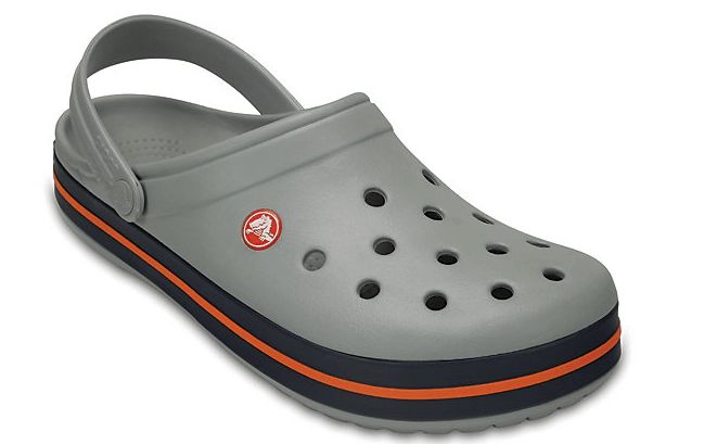 CROCS CROCBAND LIGHT GREY NAVY