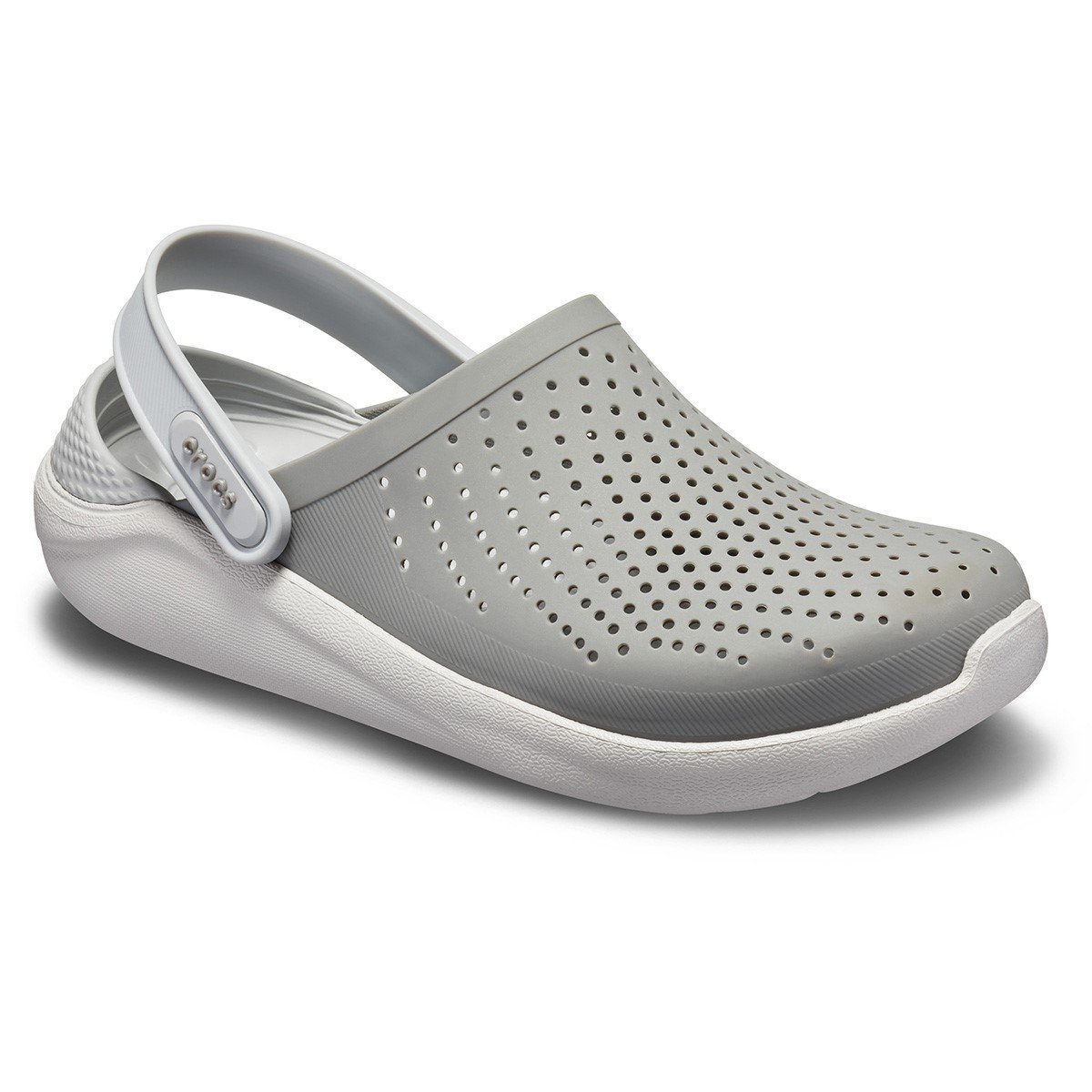 CROCS LITERIDE CLOG SMOKE PEARL WHITE