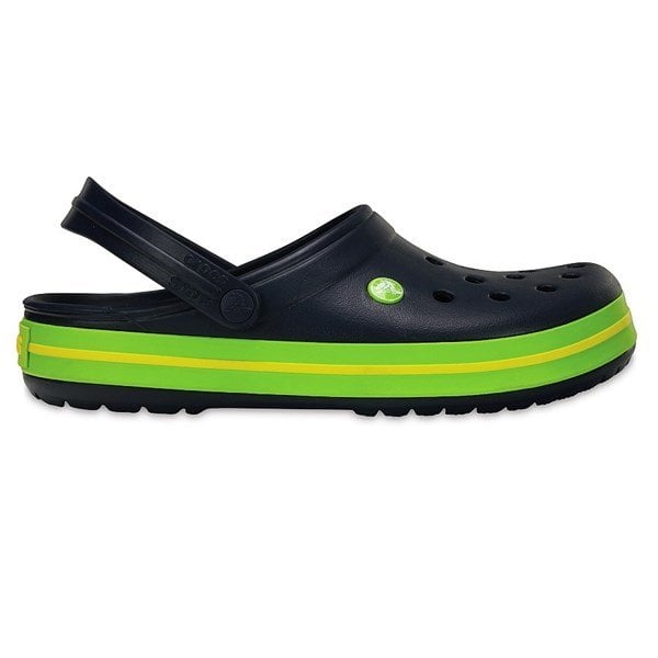 CROCS CROCBAND NAVY VOLT GREEN LEMON