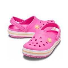 CROCS CROCBAND CLOG K ELECTRIC PINK /CANTALOUPE