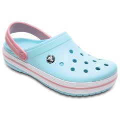 CROCS CROCBAND CLOG K ICE BLUE / WHITE