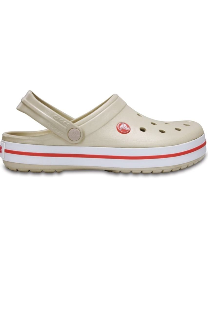 CROCS CROCBAND STUCCO MELON Krem Crocs Terlik