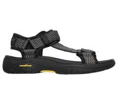 SKECHERS 204351 BKGY LOMELL - Rip Tide Erkek Günlük Rahat Sandalet