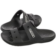 Crocs 206761-001 Classic Crocs Sandal - Black Crocs Çift Bantlı Terlik