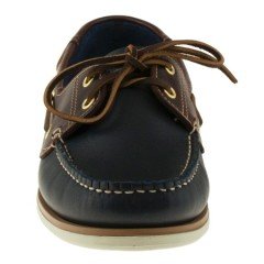 Lumberjack Navigator Navy - Dark Brown - White