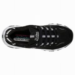 SKECHERS 13148 BKW D'lites-March Forward KADIN SPOR AYAKKABI