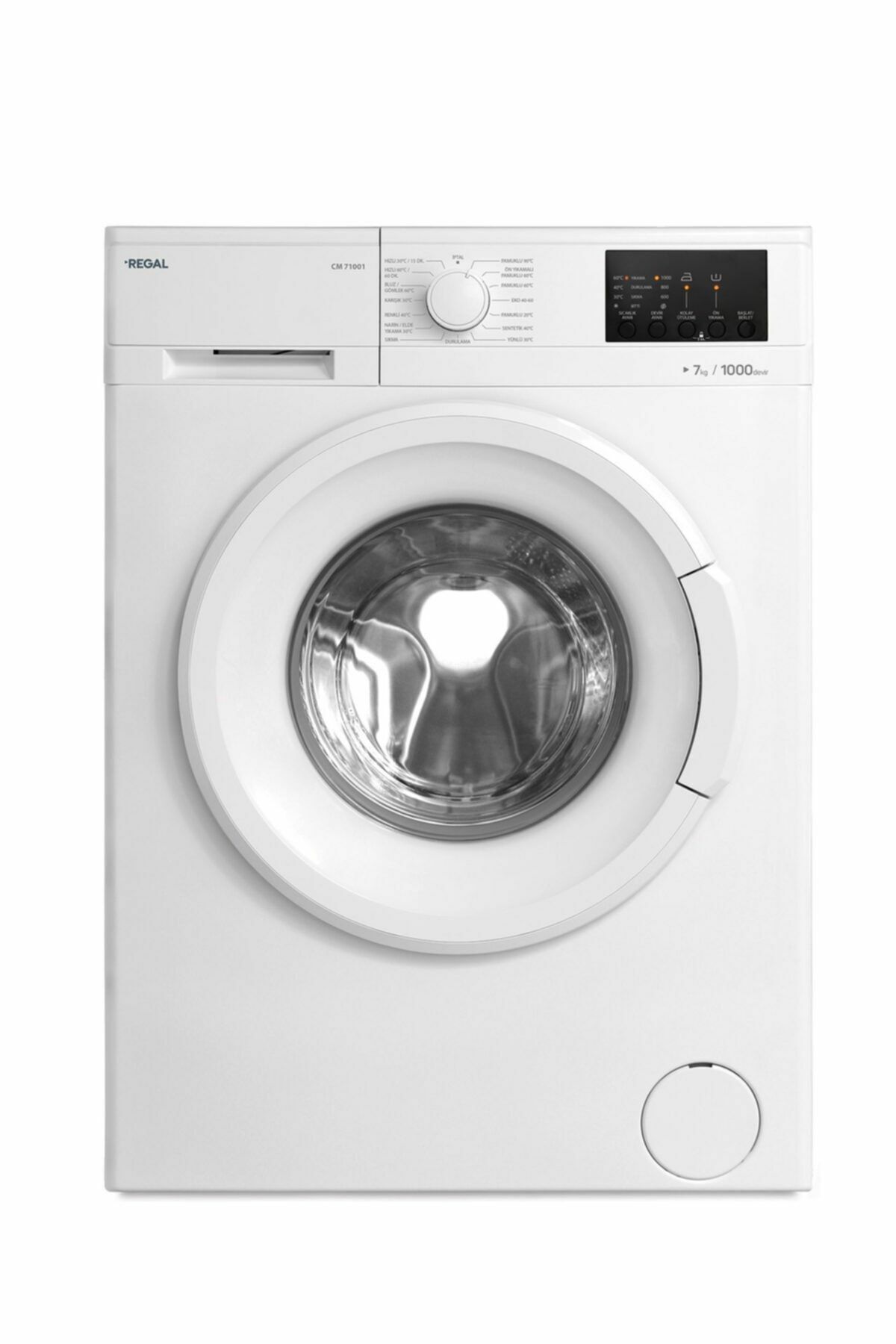 REGAL REG-CM71001 Y ÇAMAŞIR MAKİNESİ 7 KG 1000 DEVİR