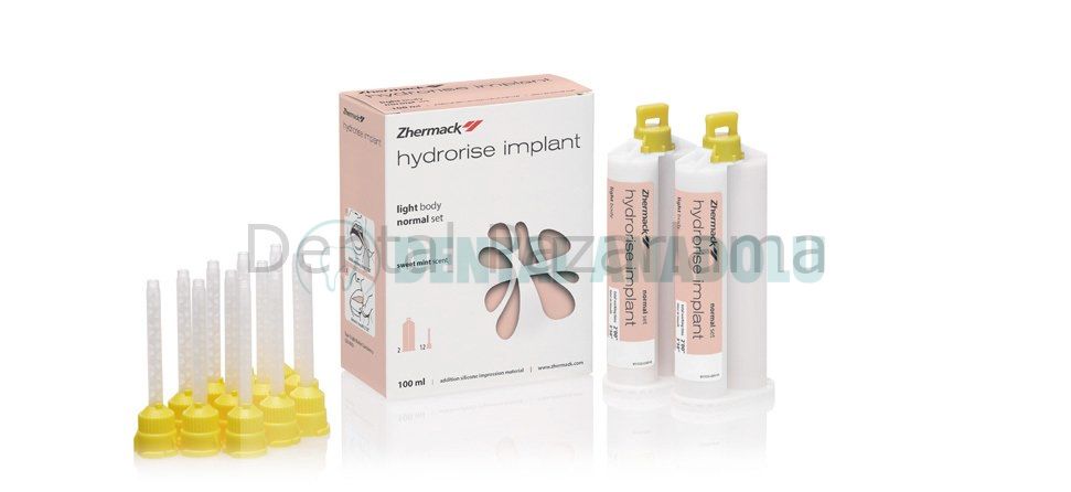 Zhermack Hydrorise İmplant Ölçüsü Light Body 2 x 50 Ml.