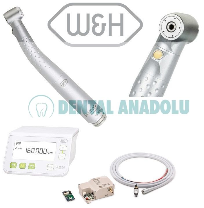 W&H Primea Advanced Air Built-in Set Türbin RG-97L (Led Işıklı) ile Birlikte