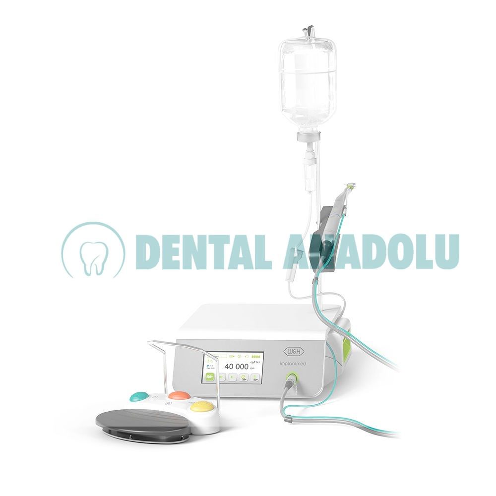 W&H Implantmed Plus (Işıklı Paket) SET SI 1023 EM-19 LC75L IŞIKLI MOTOR