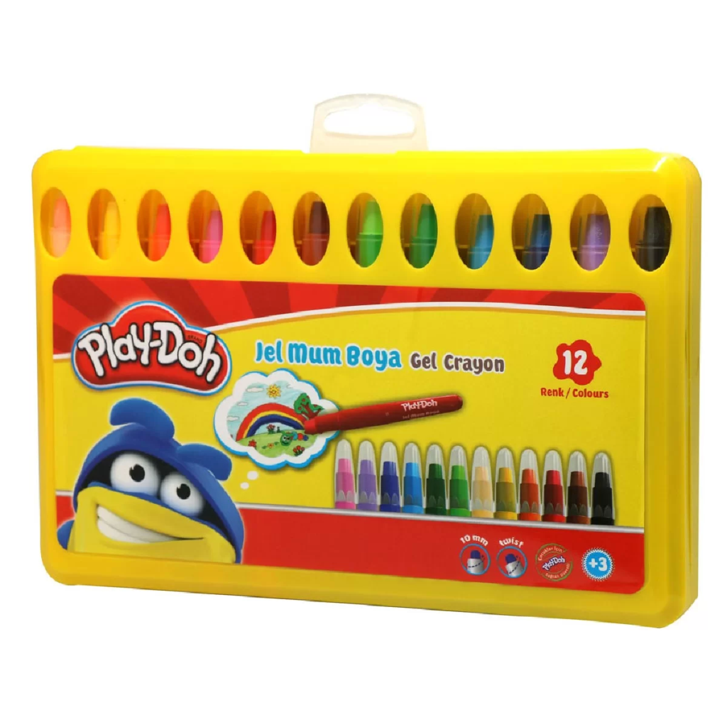 Nessiworld Play-Doh Jel Crayon 12 Renk PP Box