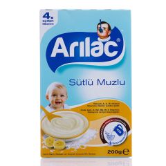 Arılac İnstant Sütlü Muzlu Ek Gıda 200gr