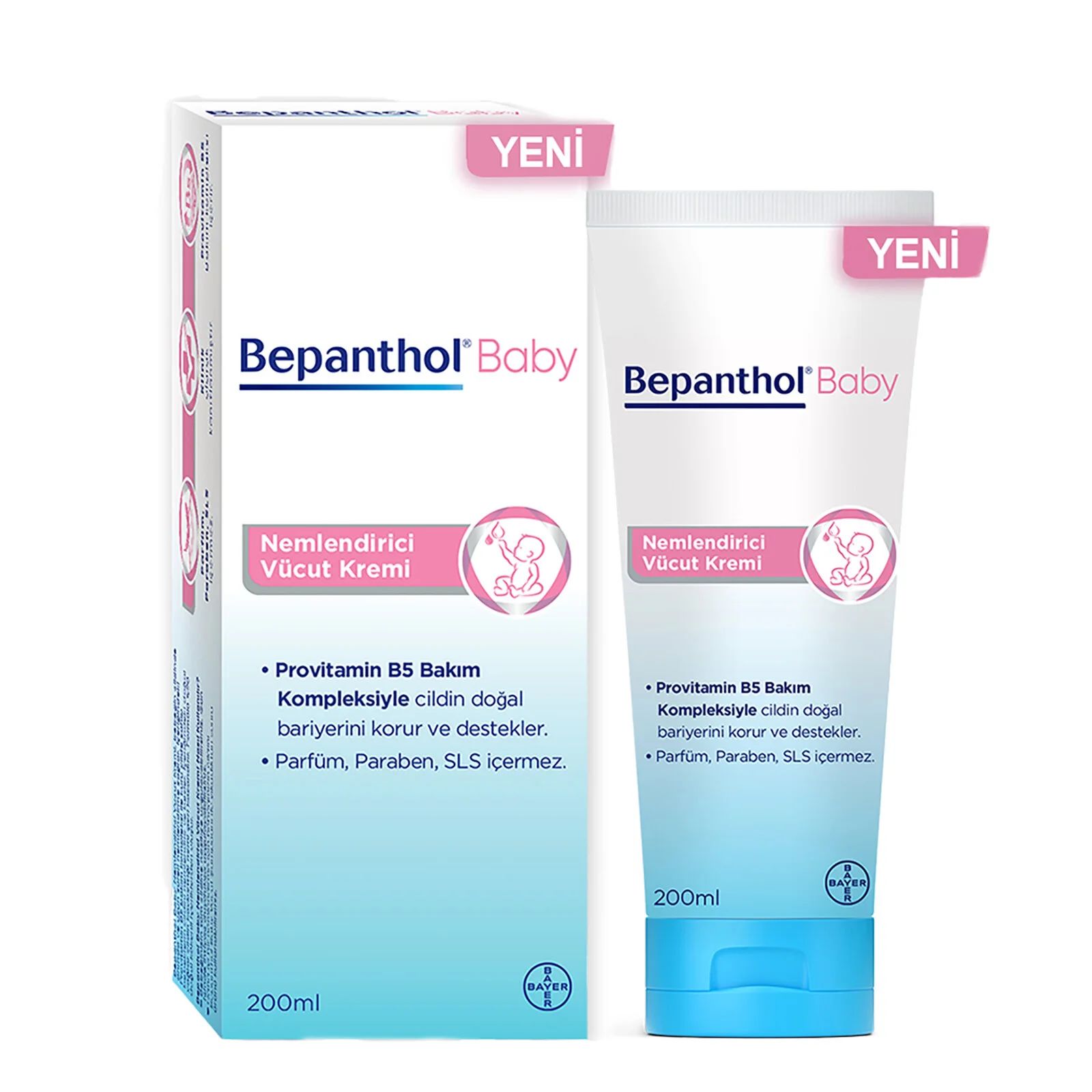 Bepanthol Baby Nemlendirici Vücut Kremi 200ml