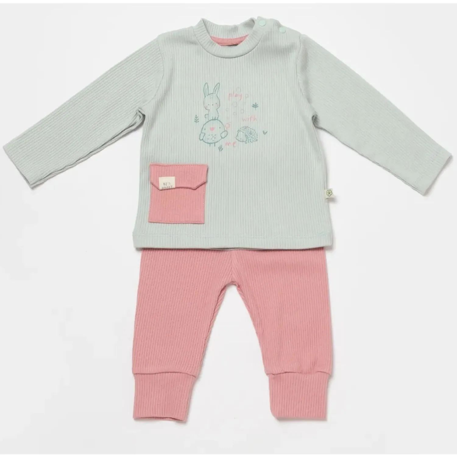 Bibaby Biorganic Modal Play With Me 2'Li Takım 59784 Mint