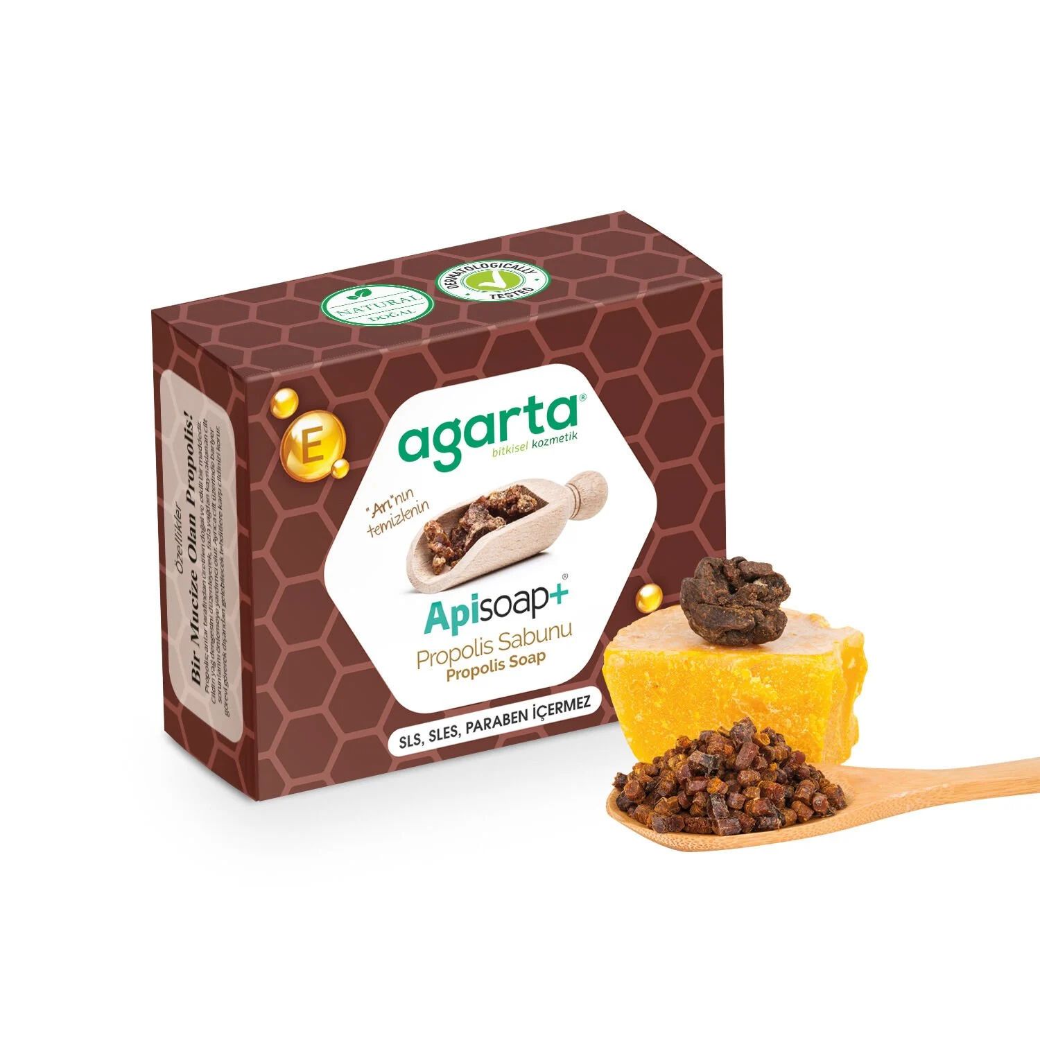 Agarta Apisoap+ Güzellik Sabunu 125 Gr Propolis