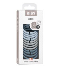 Bibs Baby Loops Diş Kaşıyıcı Baby Blue/ Cloud / Petrol