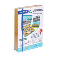 Fisher Price Şehir ve İnsanlar Puzzle 13409