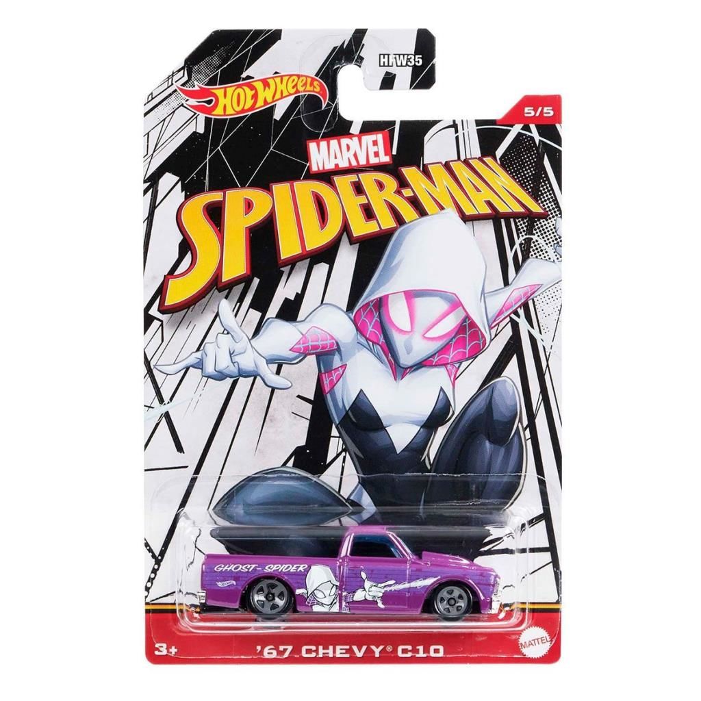 HFW35 Hot Wheels Marvel - Spiderverse Arabalar, Temalı Arabalar