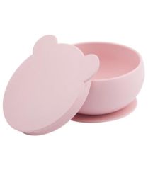OiOi Silikon Kapaklı Kase Pinky Pink