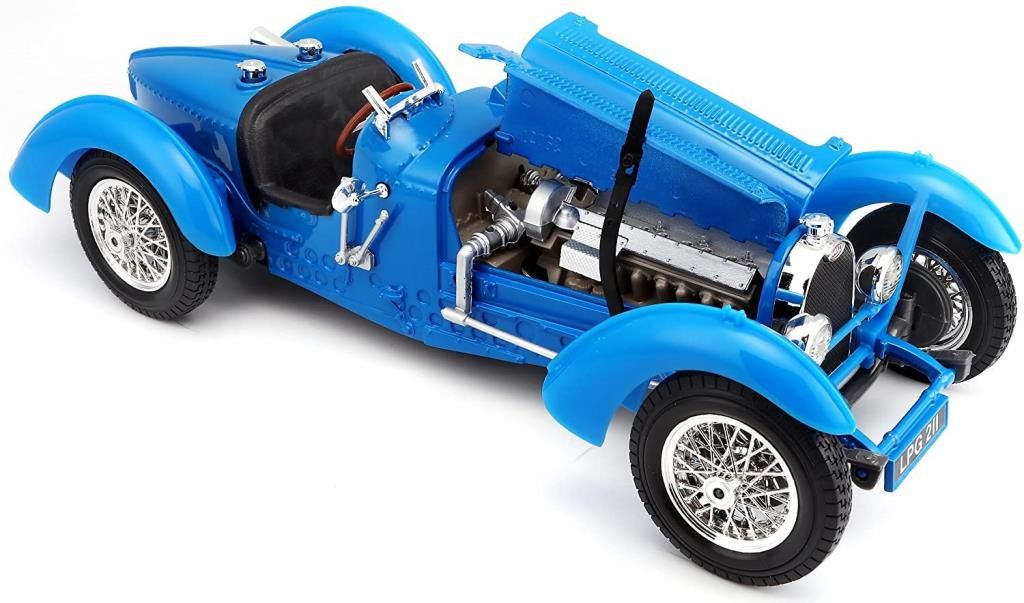 Nessiworld Bburago 1:18 Bugatti Type 59 1934 Mavi Model Araba