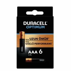 Duracell 6Lı Optimum AAA Kalem Pil