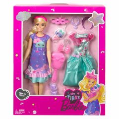 Barbie İlk Bebeğim Delüks Bebek Oyun Seti HMM66 HMX24