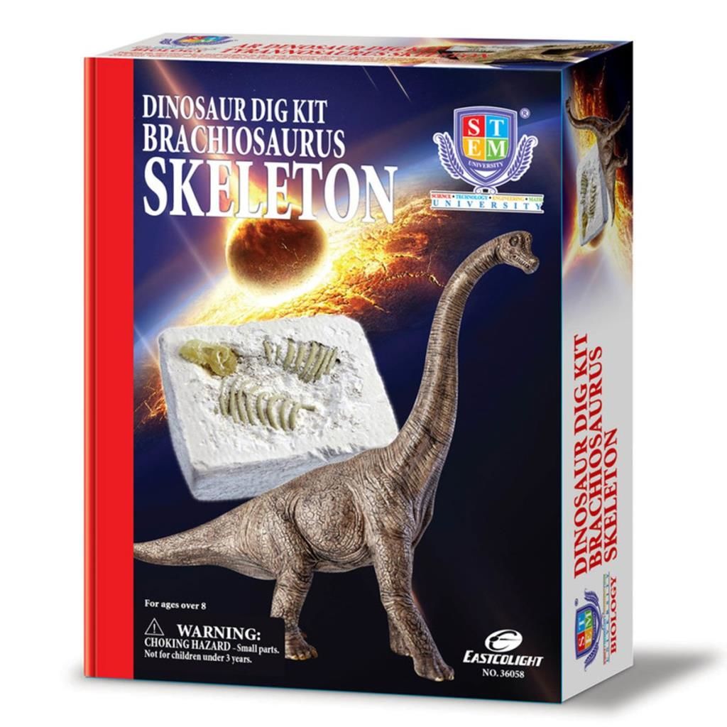 Nessiworld Dinozor Kazma Kiti Brachiosaurus İskeleti