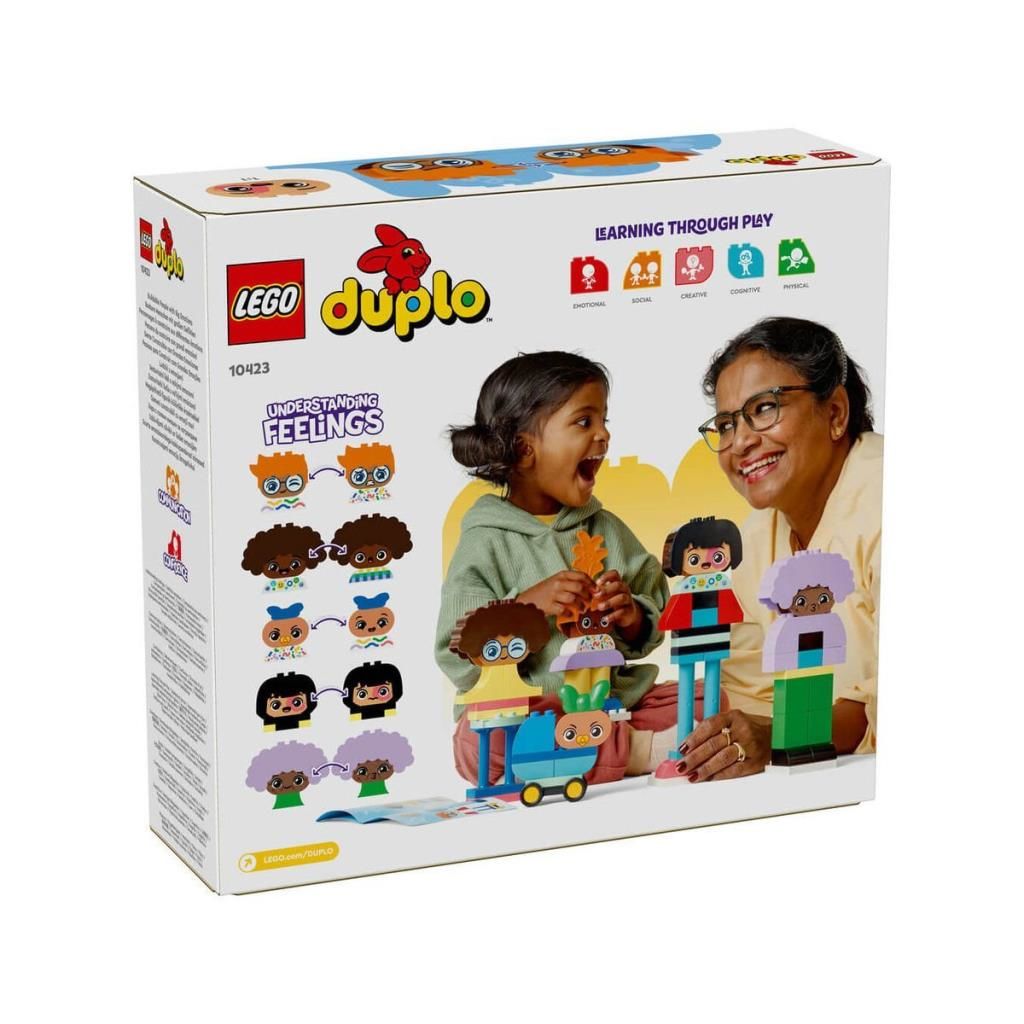 10423 LEGO® DUPLO® İnşa Edilebilen Duygulu İnsanlar 58 parça +3 yaş