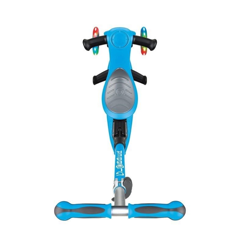 Globber Go Up Deluxe Scooter (Işıklı) Mavi