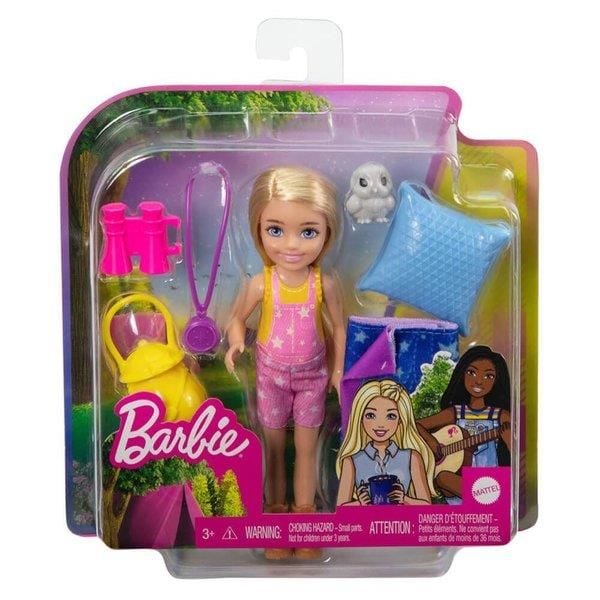 Barbie Chelsea'nin Kamp Macerası Seti - HDF77