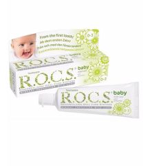 R.O.C.S.Baby Diş Macunu 35ml 0-3 Yaş Papatya