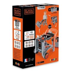 7600360202 Smoby Black+Decker Tamir Seti Kutusu 19 parça Oyun Seti