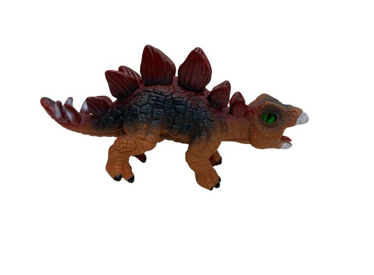 Soft Dinazor Neon Gözlü 24 Cm -LD6206B-Stegosaurus