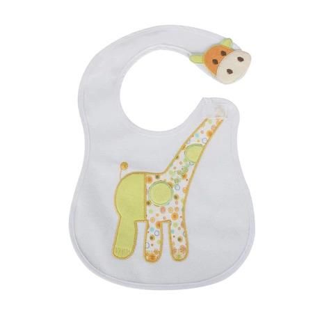 Sevi Bebe Yandan Cırtlı Mama Önlüğü ART-71 Zürafa