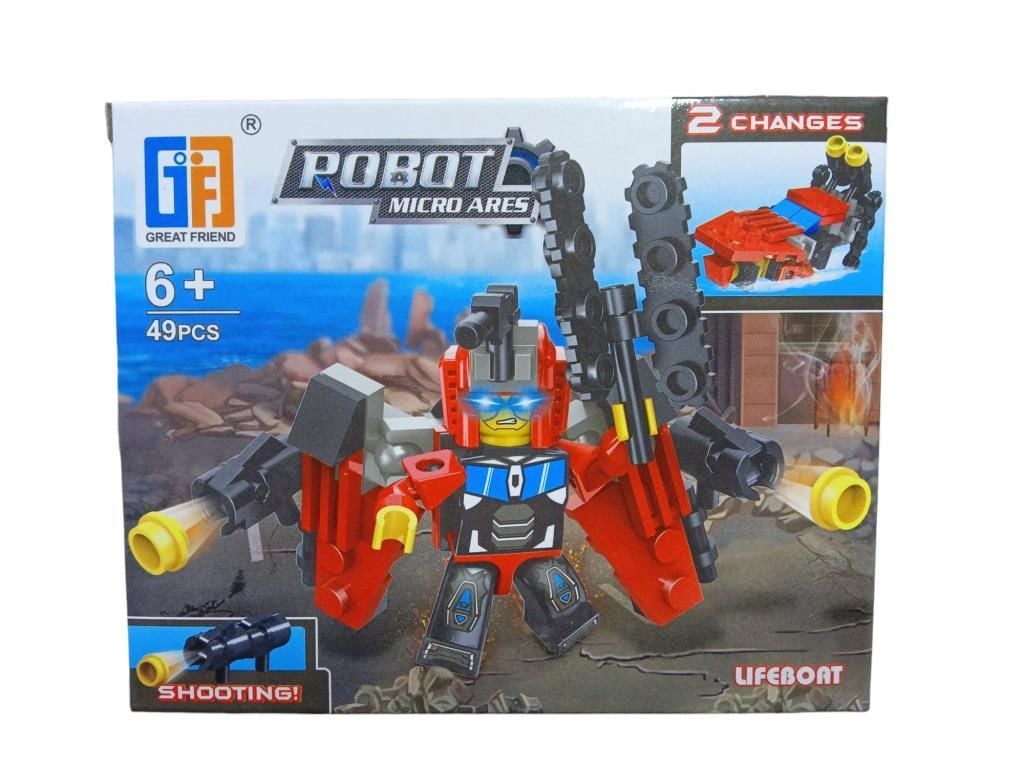 49 Parça 2in1 Robot Serisi - 123-106