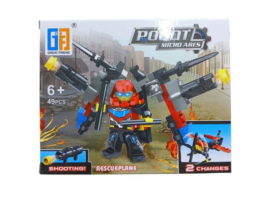 49 Parça 2in1 Robot Serisi - 123-107