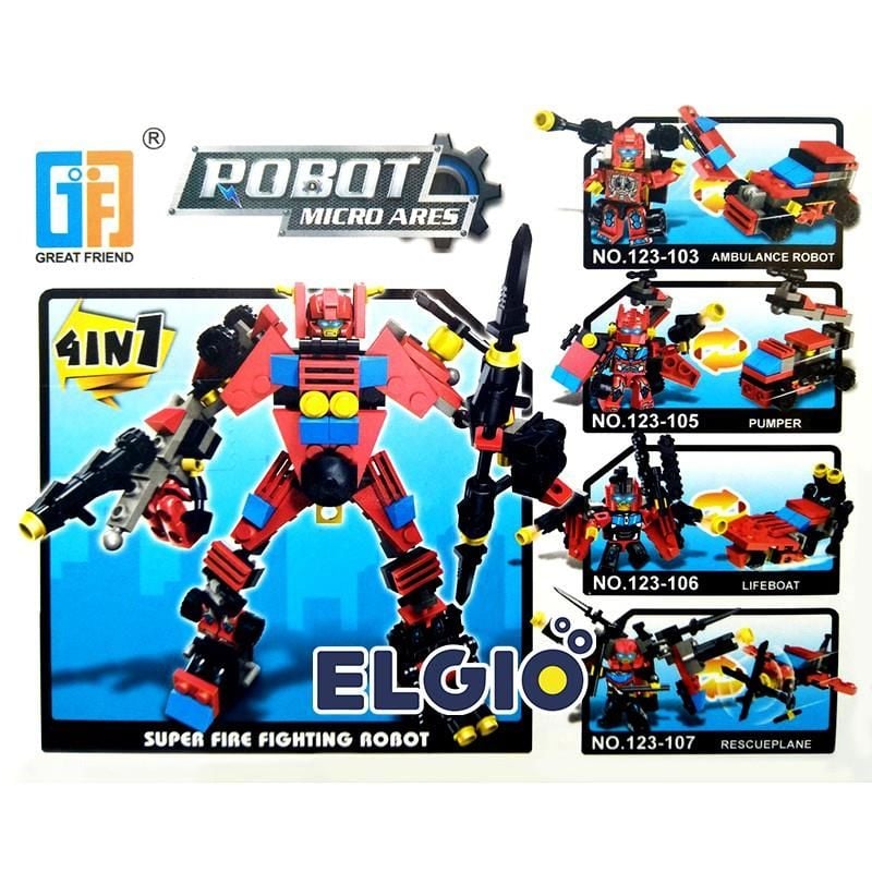 49 Parça 2in1 Robot Serisi - 123-107