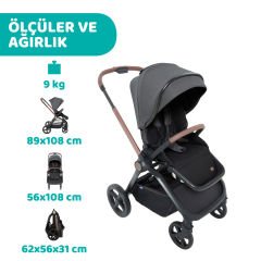 Chicco Mysa Bebek Arabası Amber Glow