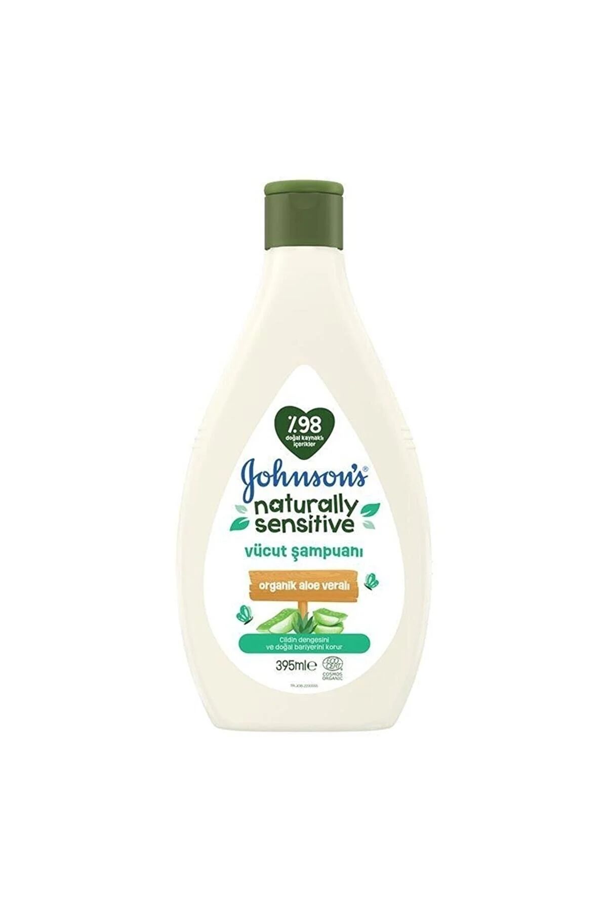 Johnson's Baby Naturally Sensitive Vücut Şampuanı 395ml