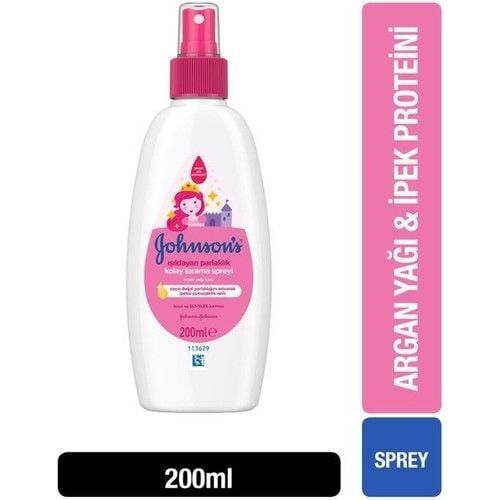 Johnson's Baby Işıldayan Parlaklık Kolay Tarama Spreyi 200ml